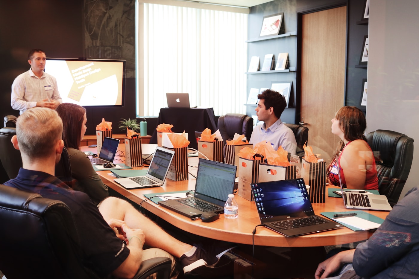 Small group tutoring session, the kind of program a tutoring website should clearly showcase